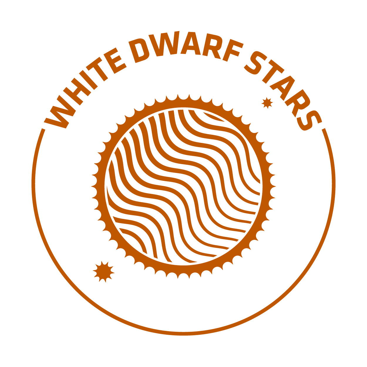 white dwarf stars RGB orange nickname