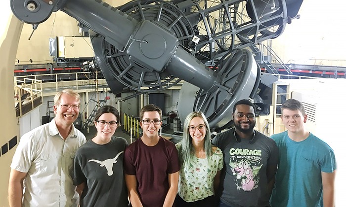 Trip to McDonald Observatory Inspires FRI Student