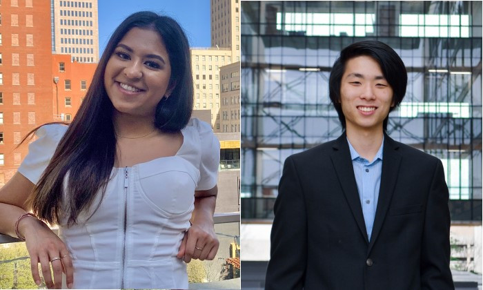 Two Natural Sciences Undergraduates Selected as Goldwater Scholars
