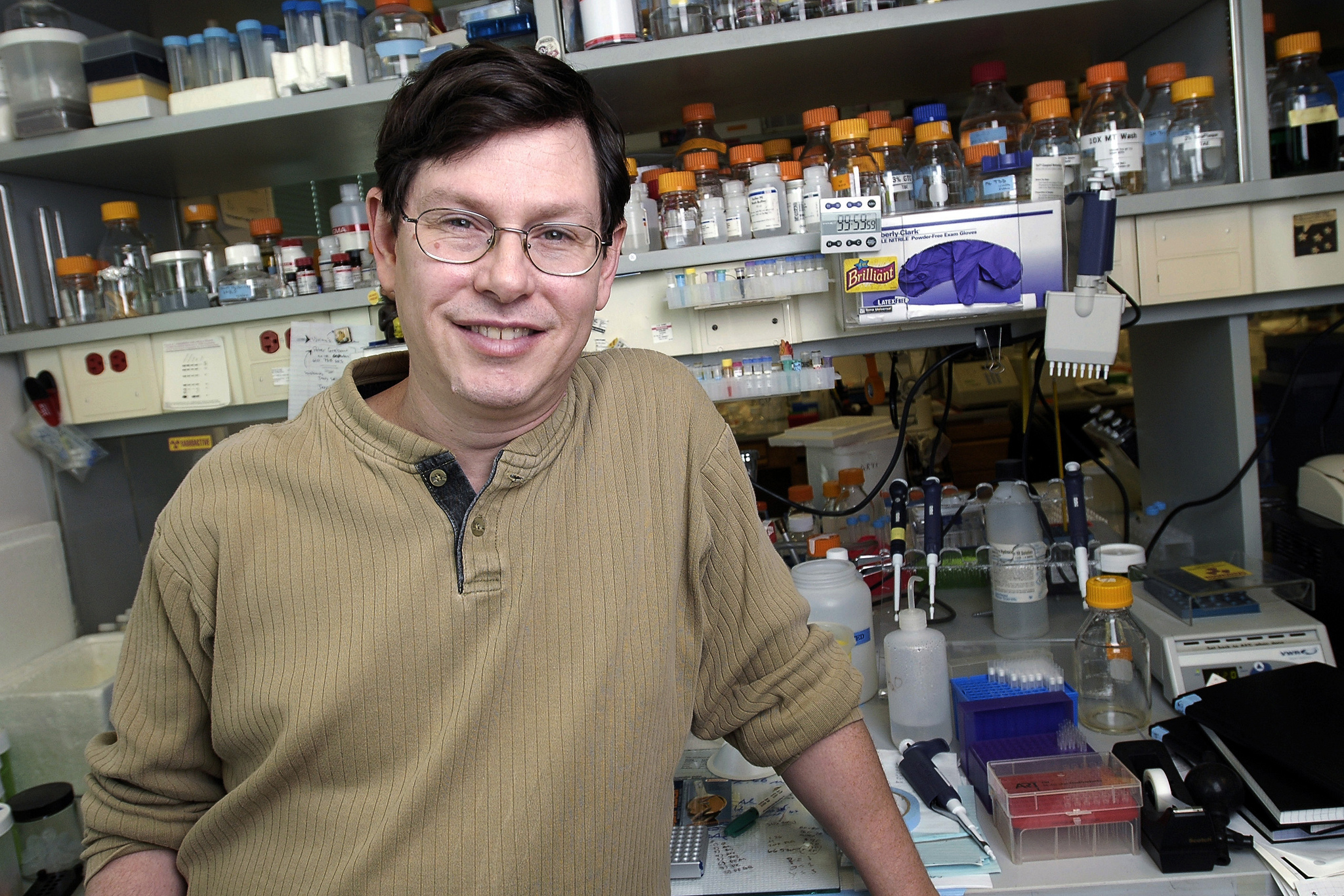 Andrew Ellington, professor of Molecular Biosciences.