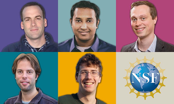 Five Natural Sciences Faculty Receive NSF CAREER Awards