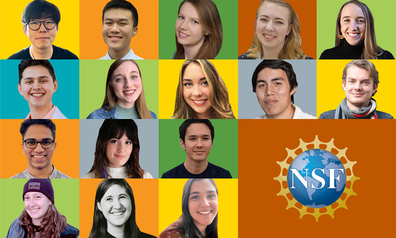 NSF Awards Graduate Research Fellowships to 22 CNS Students